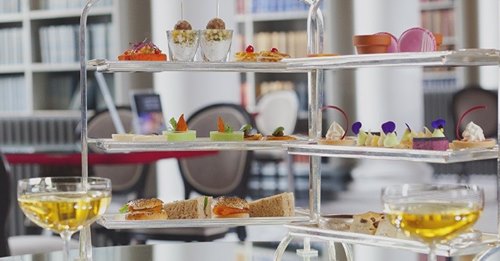 Afternoon Tea Edinburgh - The Colonnades at Signet Library