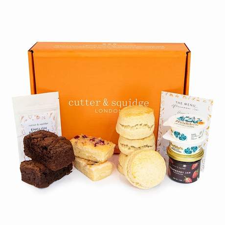 afternoon tea delivery - Cutter and Squidge