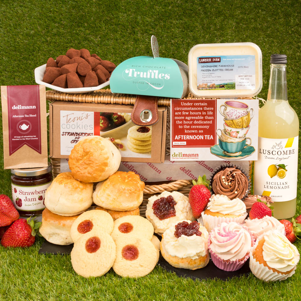 afternoon tea delivery - Delimann Picnic Cream tea Feast