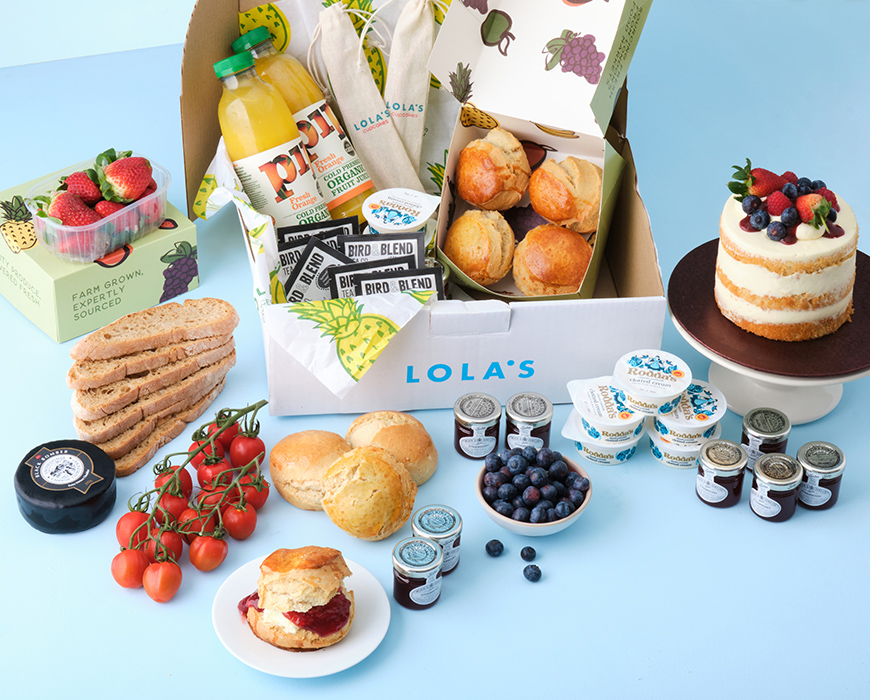 afternoon tea delivery Lola's cupcakes