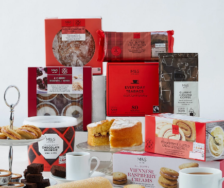 afternoon tea delivery - Marks & Spencers