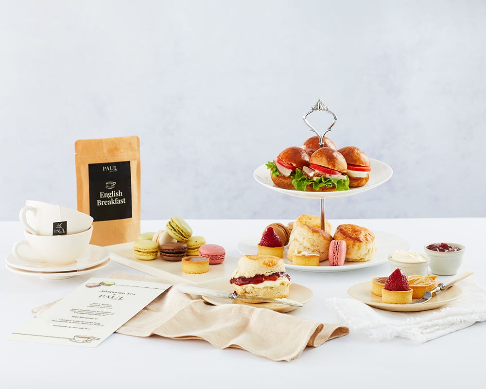 afternoon tea delivery - PAUL afternoon tea