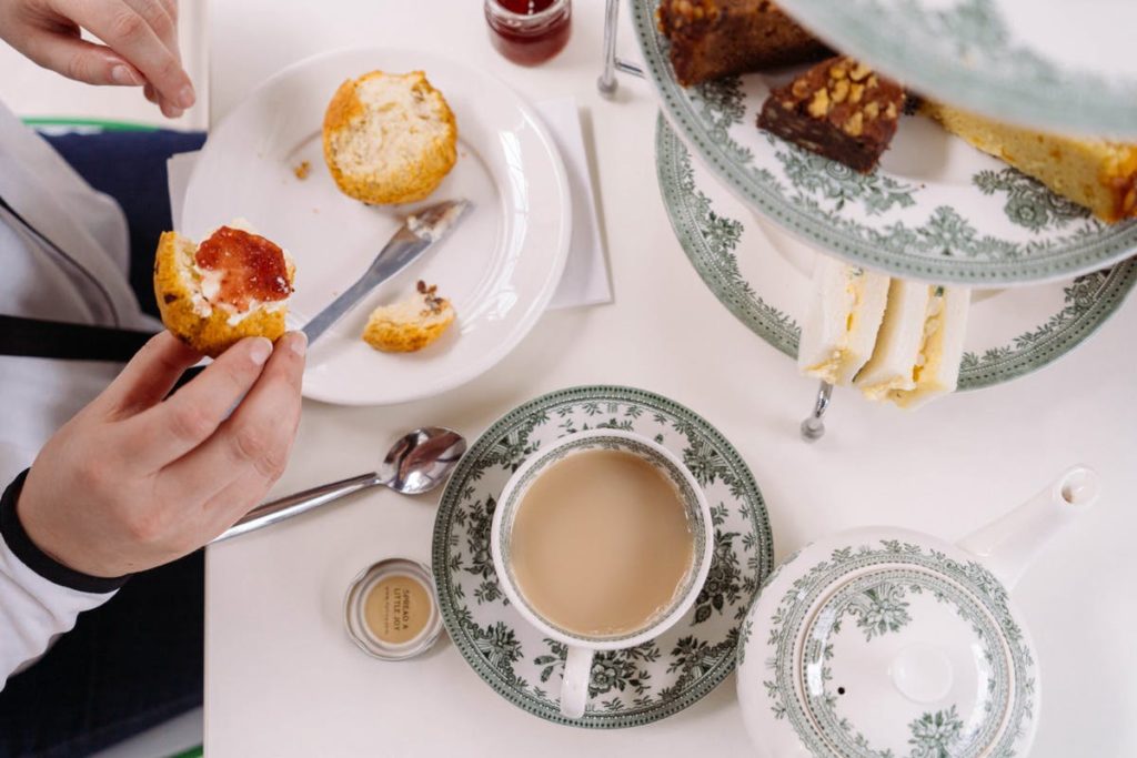 afternoon tea London - Underneath the cutty sark