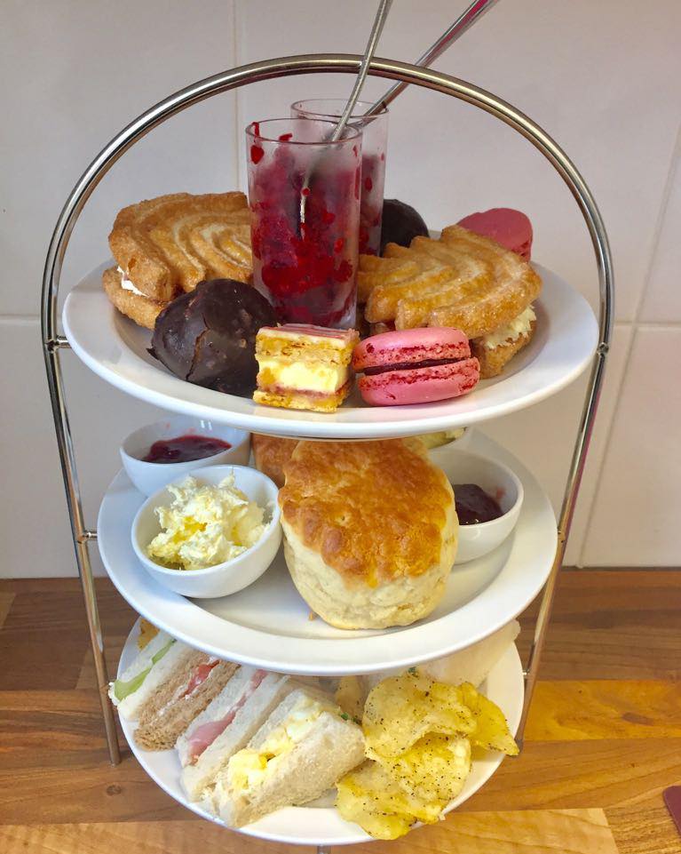 afternoon tea Bury - the Hub tea Rooms