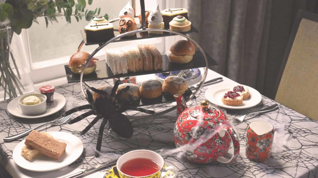 halloween afternoon tea - oatlands park hotel