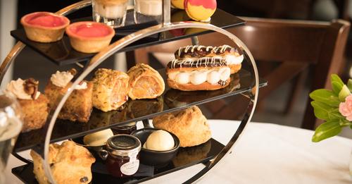 gentlemans afternoon tea - brockley hall hotel