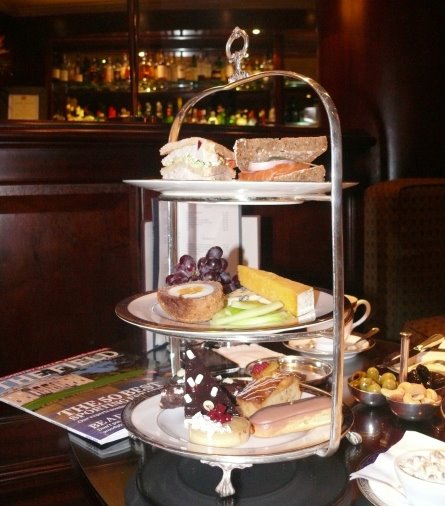 gentlemans afternoon tea - chester grosvenor