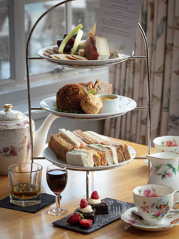 gentlemans afternoon tea - bank house hotel