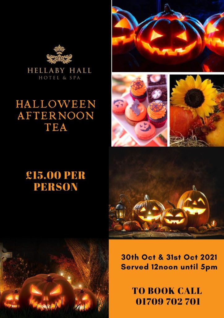 Hellaby Hall Halloween Afternoon tea