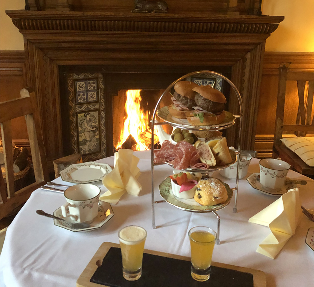 gentlemans afternoon tea - mellington hall