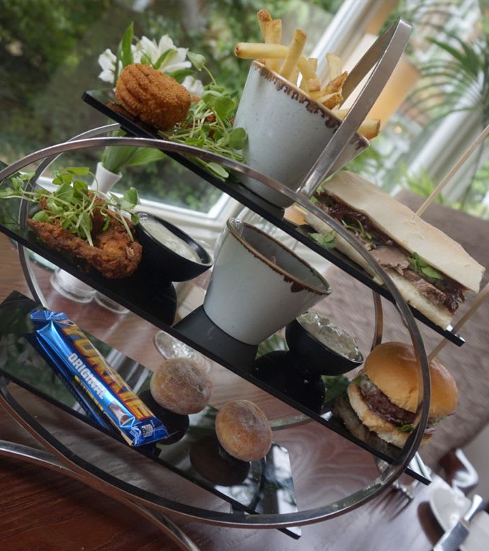 gentlemans afternoon tea - the moathouse
