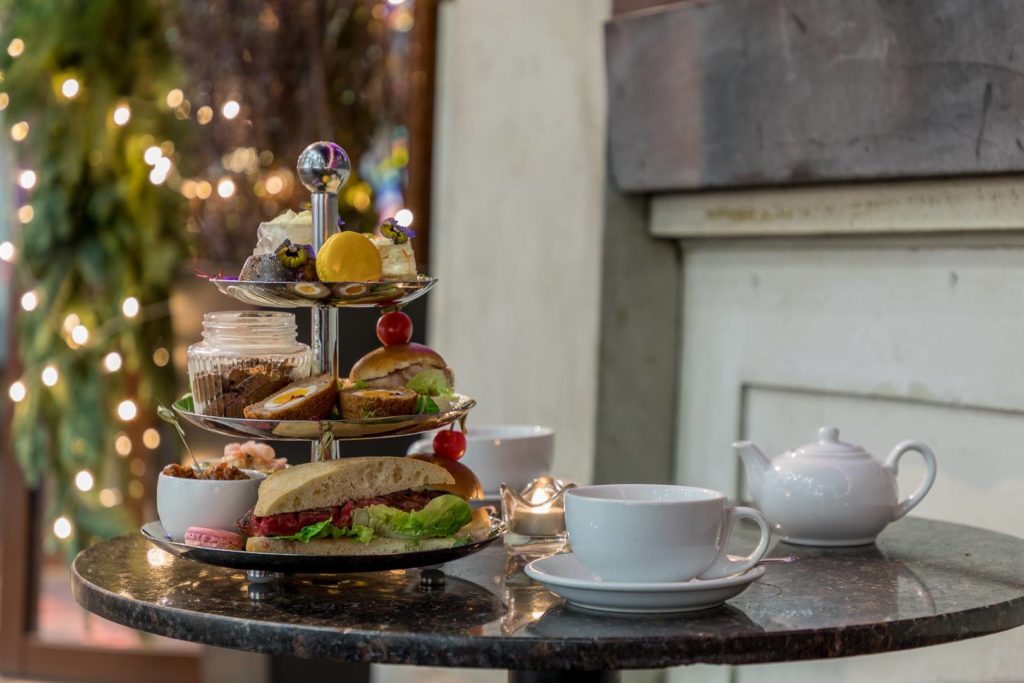 gentlemans afternoon tea - sanctum soho hotel