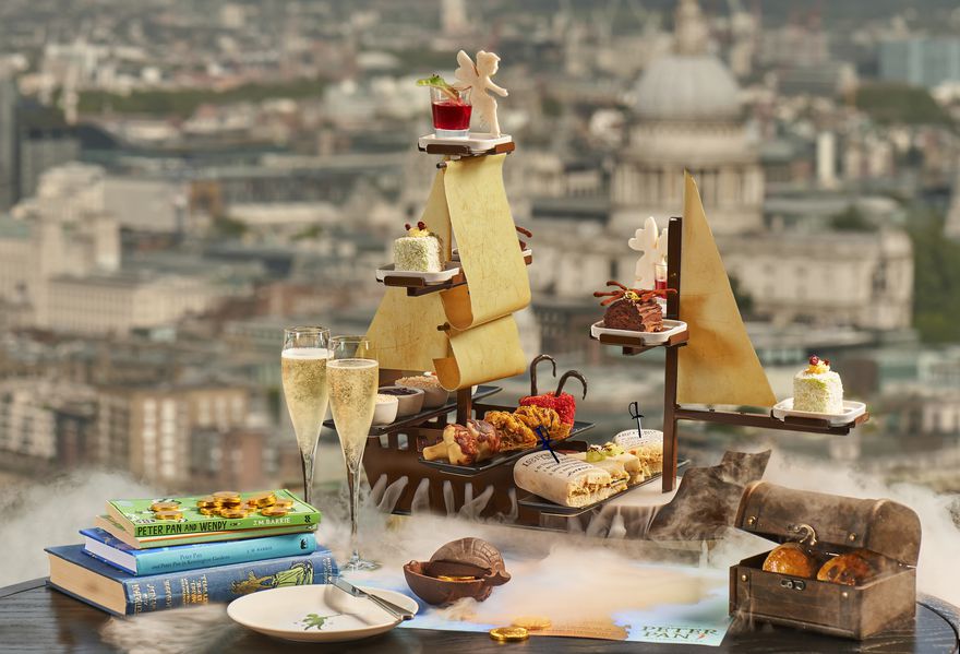 disney afternoon tea - Peter Pan at the Shard