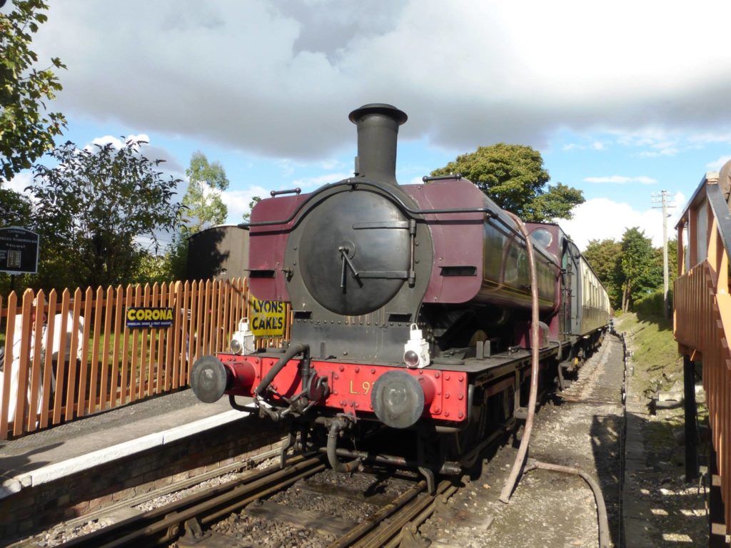 steam train afternoon tea